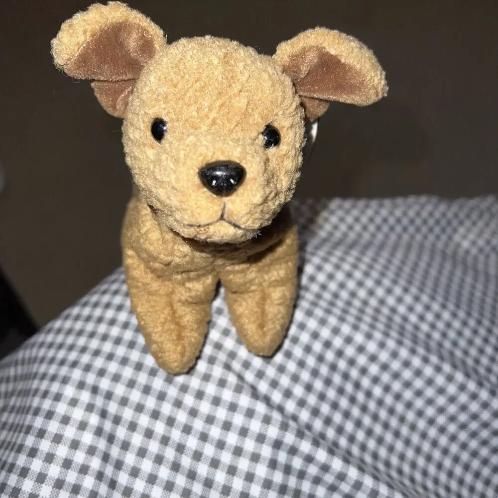 1996 Ty Beanie Baby TUFFY THE DOG With Rare Multiple Tag Errors Retired New Cond